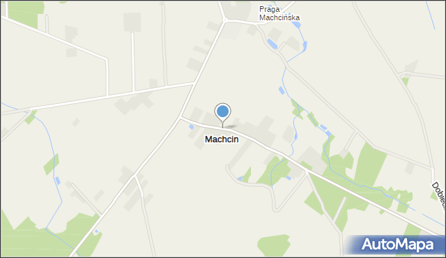 Machcin gmina Chynów, Machcin, mapa Machcin gmina Chynów