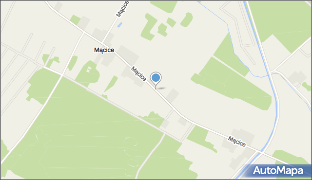 Mącice, Mącice, mapa Mącice