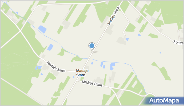 Madaje Stare, Madaje Stare, mapa Madaje Stare