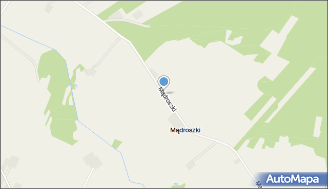 Mądroszki, Mądroszki, mapa Mądroszki