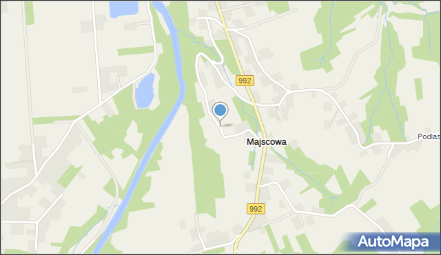 Majscowa, Majscowa, mapa Majscowa