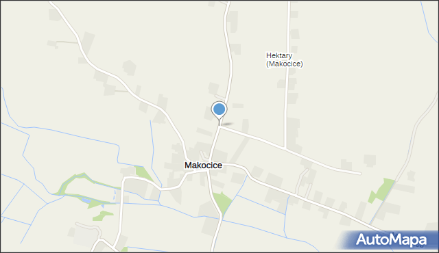 Makocice, Makocice, mapa Makocice