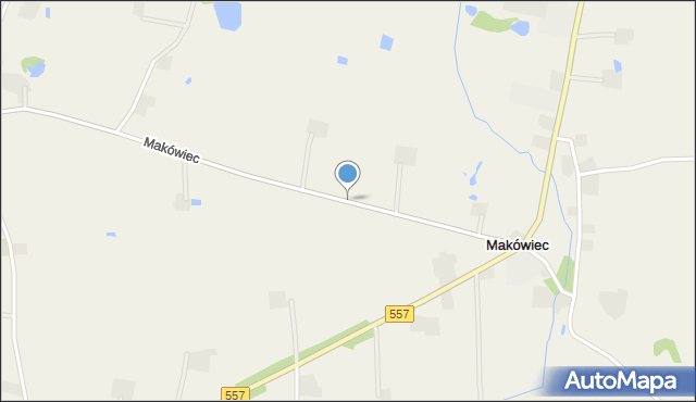 Makówiec, Makówiec, mapa Makówiec