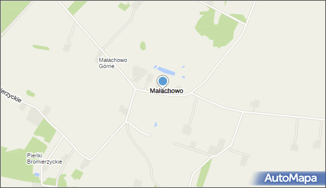 Małachowo gmina Drobin, Małachowo, mapa Małachowo gmina Drobin