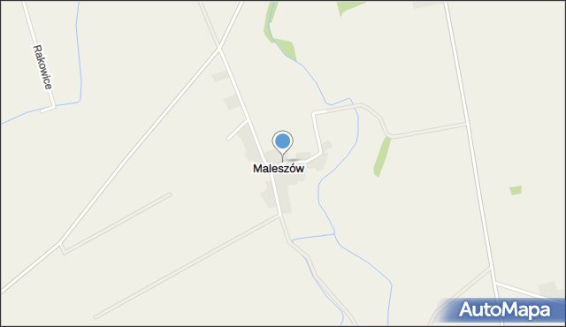 Maleszów, Maleszów, mapa Maleszów