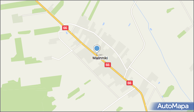 Malinniki, Malinniki, mapa Malinniki