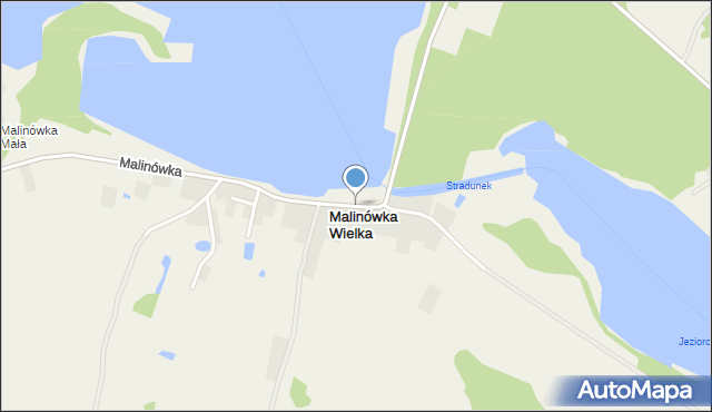 Malinówka Wielka, Malinówka Wielka, mapa Malinówka Wielka