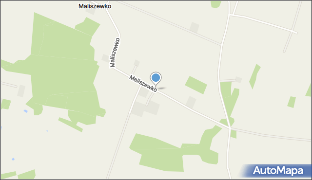 Maliszewko, Maliszewko, mapa Maliszewko