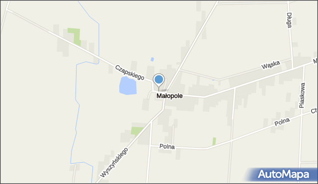 Małopole, Małopole, mapa Małopole