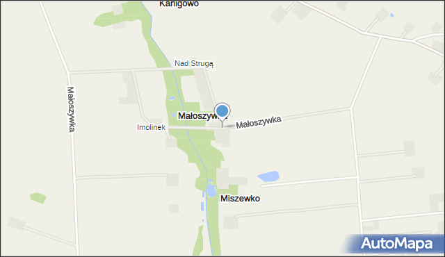 Małoszywka, Małoszywka, mapa Małoszywka