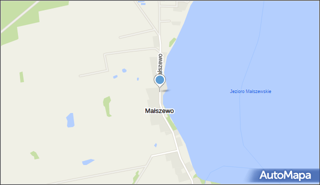 Małszewo, Małszewo, mapa Małszewo