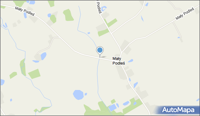 Mały Podleś, Mały Podleś, mapa Mały Podleś