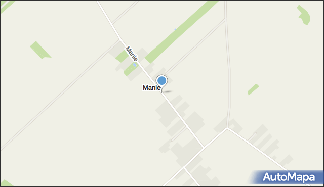 Manie, Manie, mapa Manie