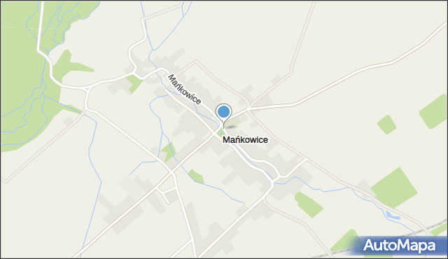 Mańkowice, Mańkowice, mapa Mańkowice