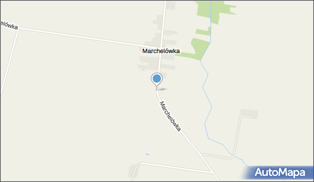 Marchelówka, Marchelówka, mapa Marchelówka