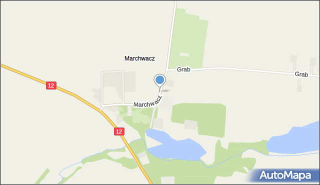 Marchwacz, Marchwacz, mapa Marchwacz