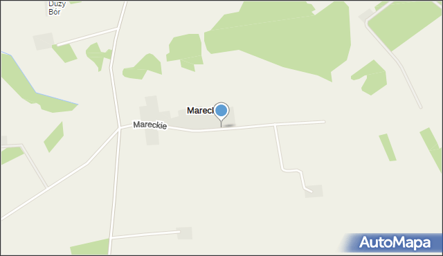Mareckie, Mareckie, mapa Mareckie