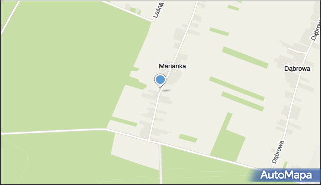 Marianka gmina Lubochnia, Marianka, mapa Marianka gmina Lubochnia