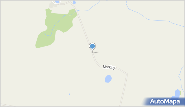 Markiny, Markiny, mapa Markiny