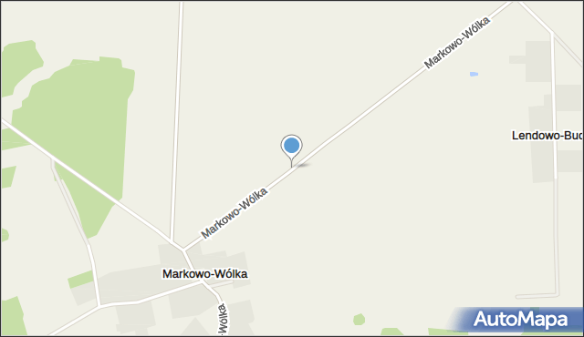 Markowo-Wólka, Markowo-Wólka, mapa Markowo-Wólka