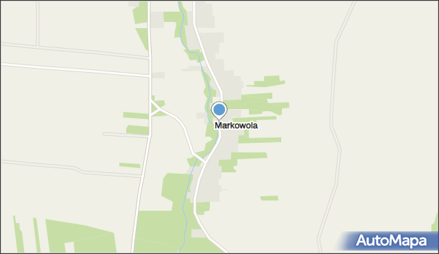 Markowola, Markowola, mapa Markowola