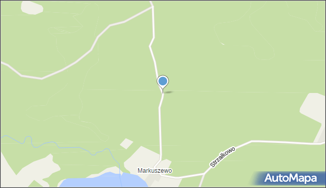 Markuszewo, Markuszewo, mapa Markuszewo