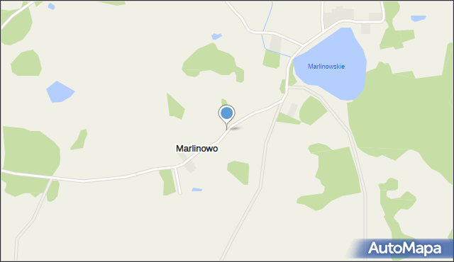 Marlinowo, Marlinowo, mapa Marlinowo