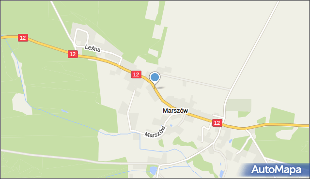 Marszów, Marszów, mapa Marszów