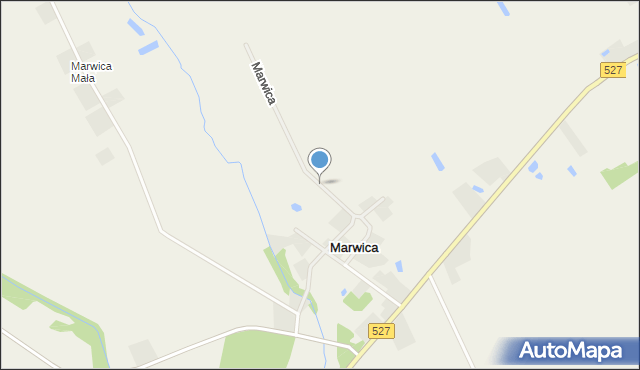 Marwica, Marwica, mapa Marwica