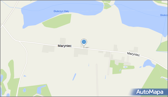 Maryniec, Maryniec, mapa Maryniec