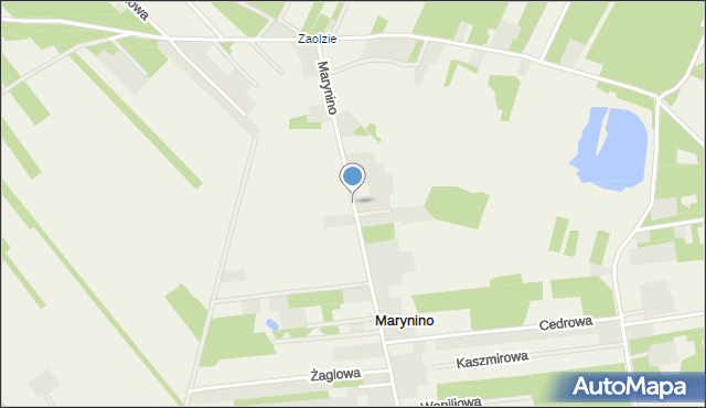 Marynino, Marynino, mapa Marynino