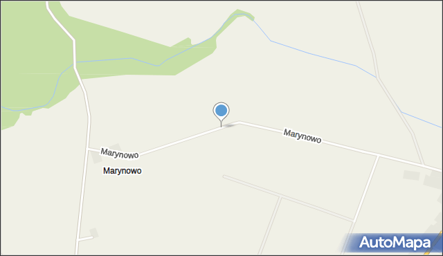 Marynowo gmina Ostróda, Marynowo, mapa Marynowo gmina Ostróda