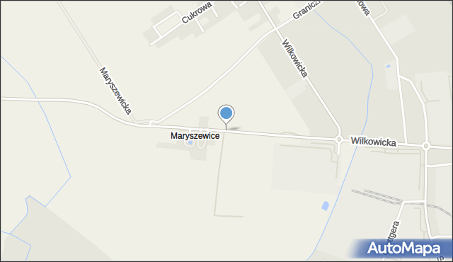 Maryszewice, Maryszewice, mapa Maryszewice