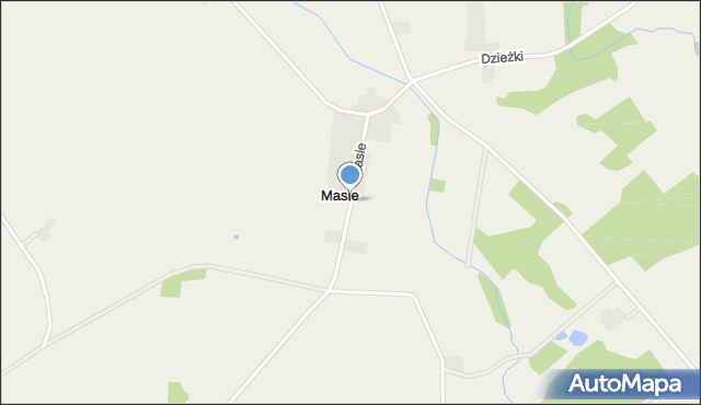 Masie, Masie, mapa Masie