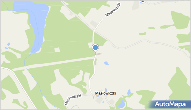 Masłowiczki, Masłowiczki, mapa Masłowiczki