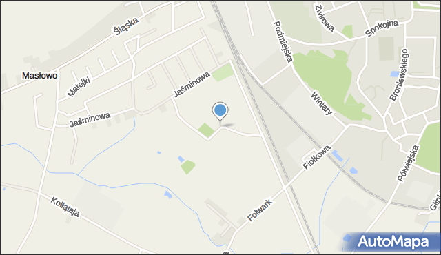 Masłowo gmina Rawicz, Marzycieli, mapa Masłowo gmina Rawicz