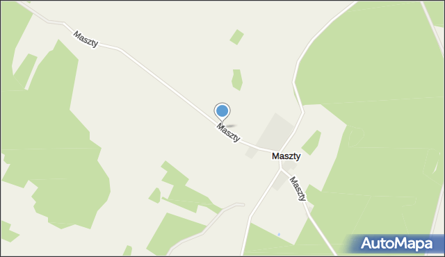 Maszty, Maszty, mapa Maszty