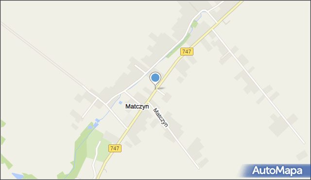 Matczyn, Matczyn, mapa Matczyn