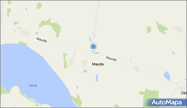 Mauda, Mauda, mapa Mauda