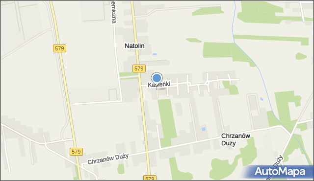 Natolin gmina Grodzisk Mazowiecki, Magdalenki, mapa Natolin gmina Grodzisk Mazowiecki