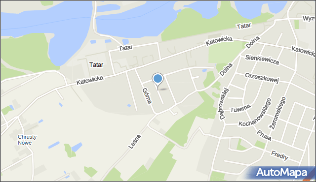Rawa Mazowiecka, Makuszyńskiego Kornela, mapa Rawa Mazowiecka