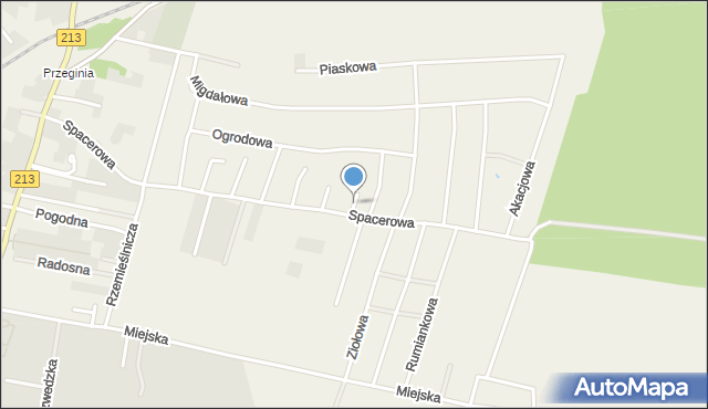 Siemianice gmina Redzikowo, Makowa, mapa Siemianice gmina Redzikowo