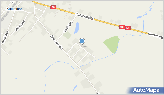 Sienno gmina Dobrcz, Makowa, mapa Sienno gmina Dobrcz