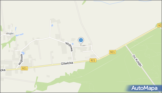 Stanica, Malinowa, mapa Stanica