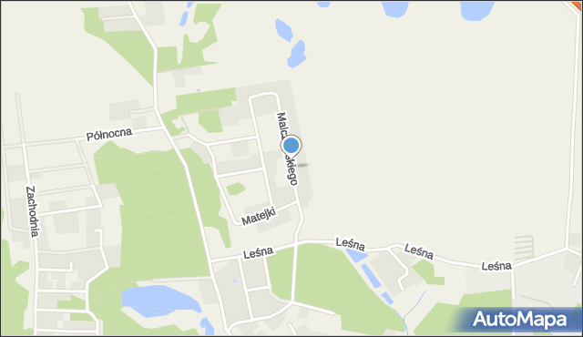 Straszyn, Malczewskiego Jacka, mapa Straszyn