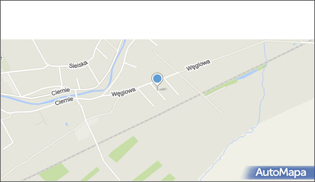 Świebodzice, Malinowa, mapa Świebodzice