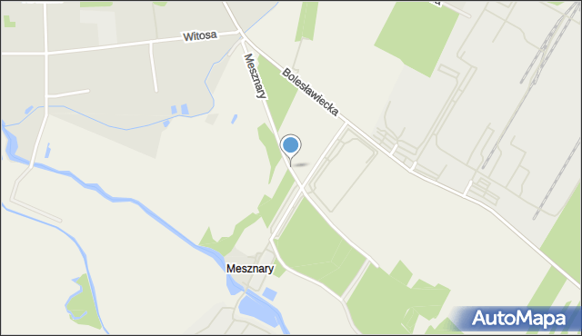 Mesznary, Mesznary, mapa Mesznary