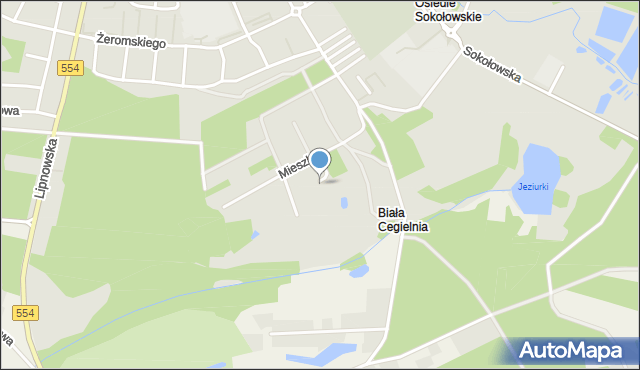 Golub-Dobrzyń, Mieszka I, mapa Golub-Dobrzyń