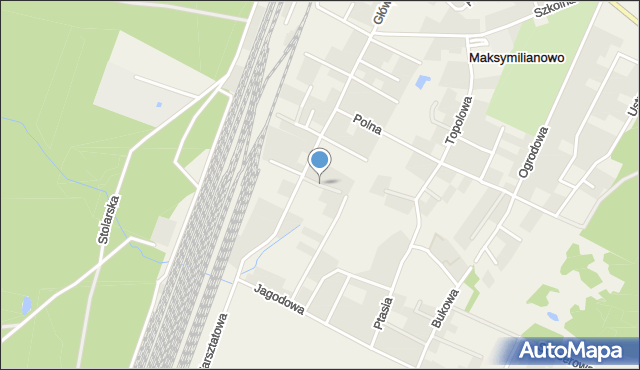 Maksymilianowo gmina Osielsko, Miodowa, mapa Maksymilianowo gmina Osielsko
