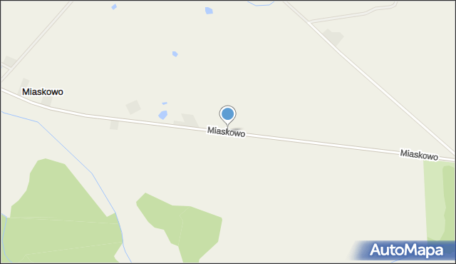 Miaskowo, Miaskowo, mapa Miaskowo